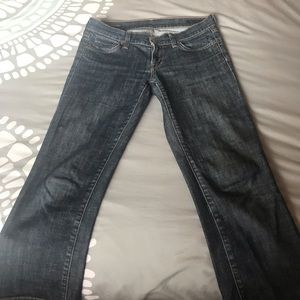 Citizens of Humanity low waist cropped jeans